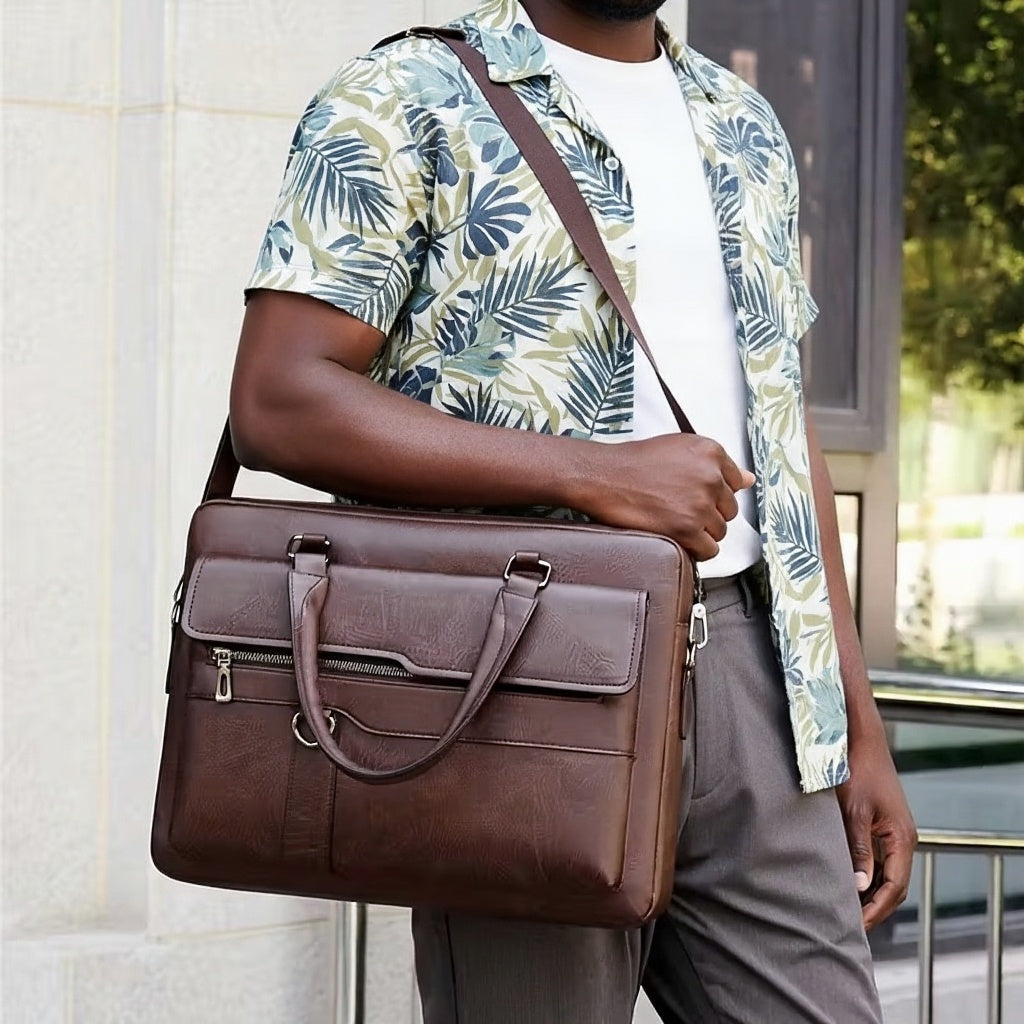 Brown Laptop Bag