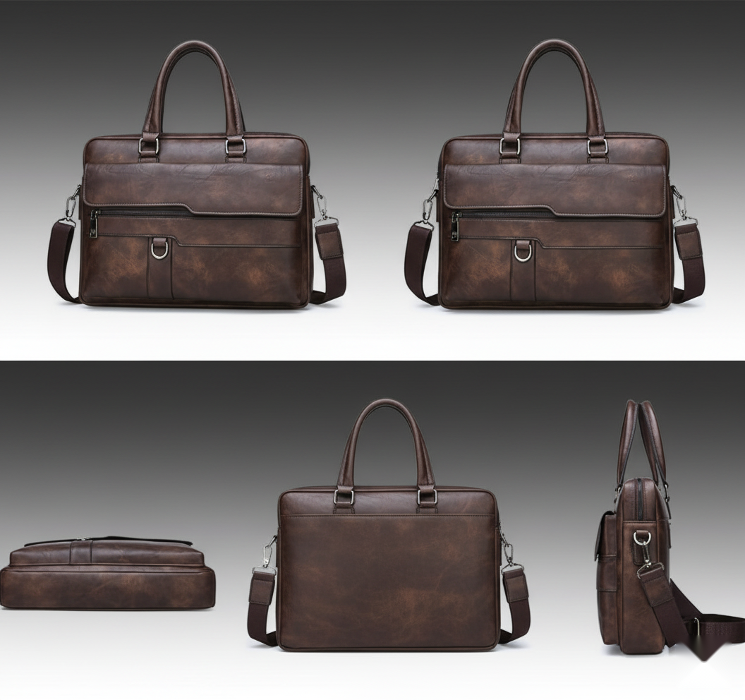 Brown Laptop Bag