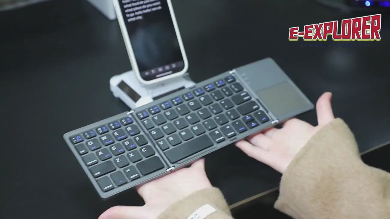 Portable Trifold Keyboard